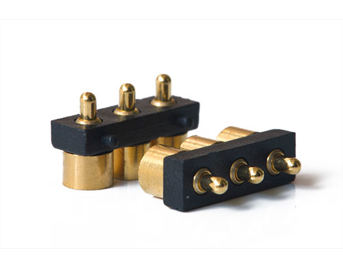 3PIN側(cè)接式彈簧針POGOPIN連接器插圖 3PIN側(cè)接式彈簧針POGOPIN連接器插圖